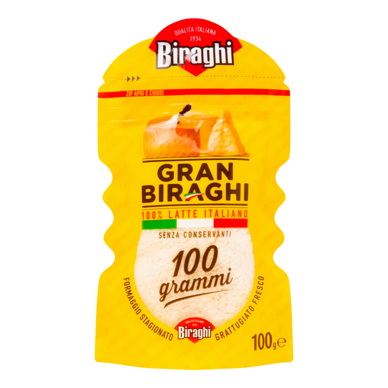Сир Biraghi 100г Пармезан тертий
