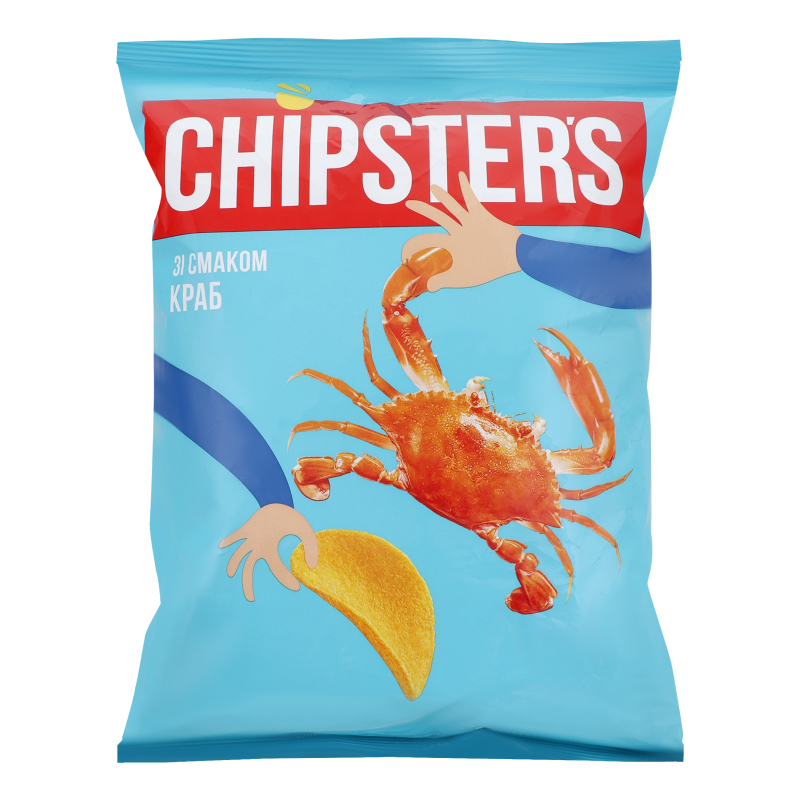 Чіпси Chipster's 130г Краб