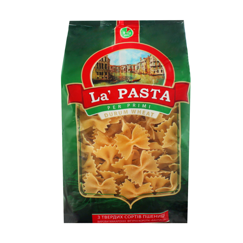 Макарони La Pasta 400г Бантики