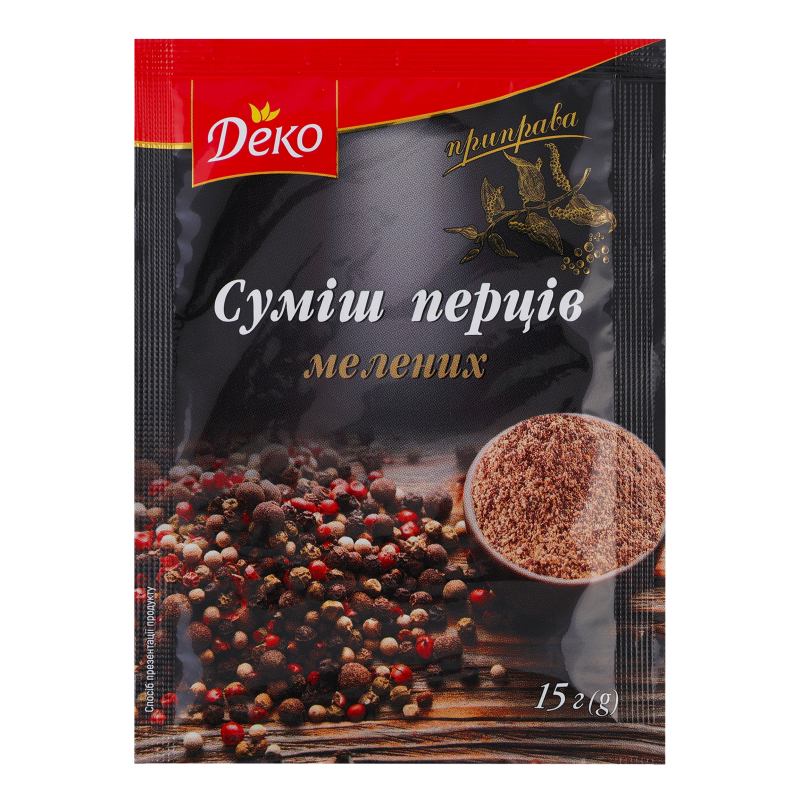 Приправа Деко 15г Суміш перців