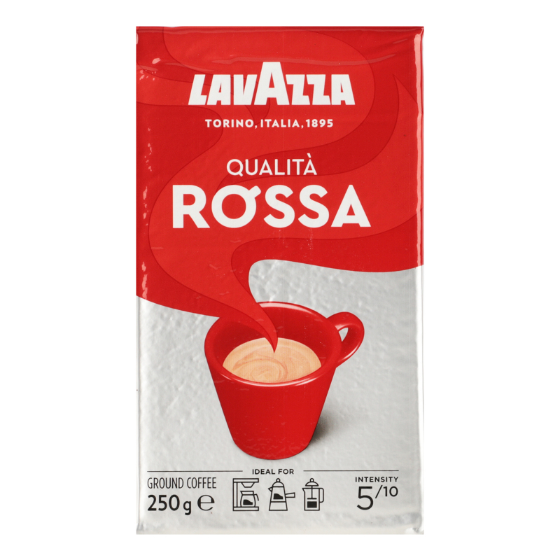 Кава Lavazza 250г Qualita Rossa мел