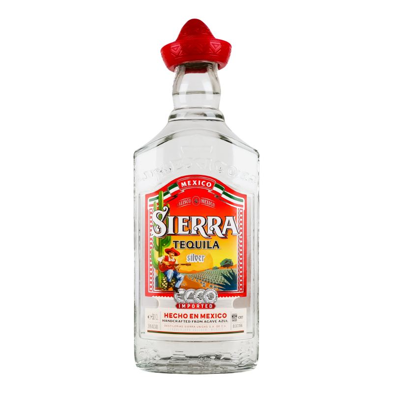 Текіла Сієра 0,5л 38% Сільвер