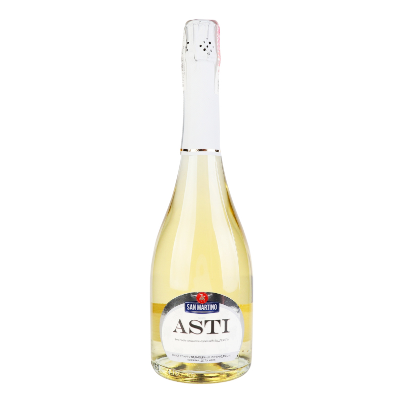 Вино ігр SanMartino 0,75л Асті сол 13,5%