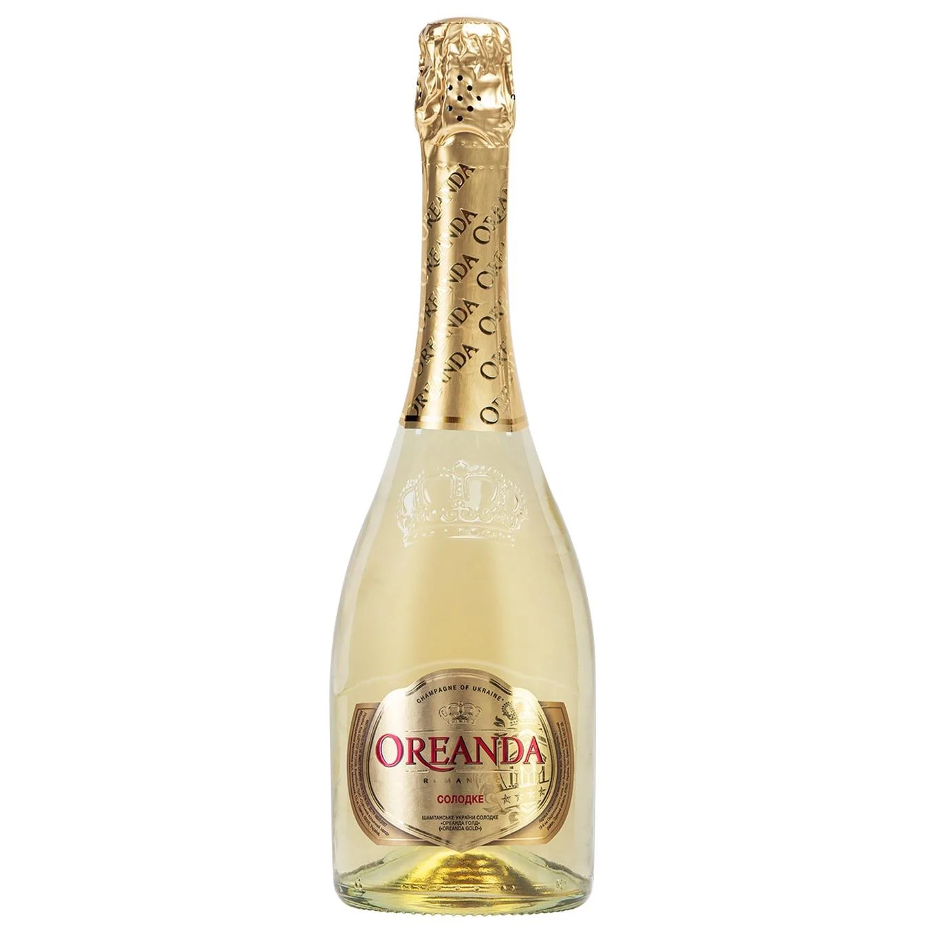 Шампанське Ореанда 0,75л Українс Голд12%