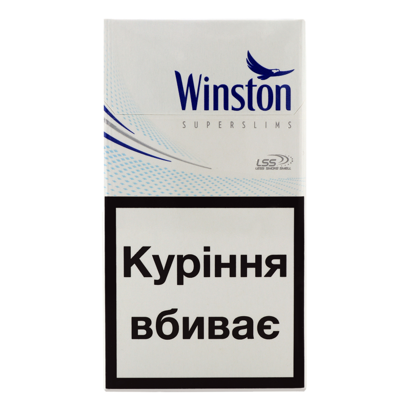 Сигарети Winston Blue Super Slims 20шт