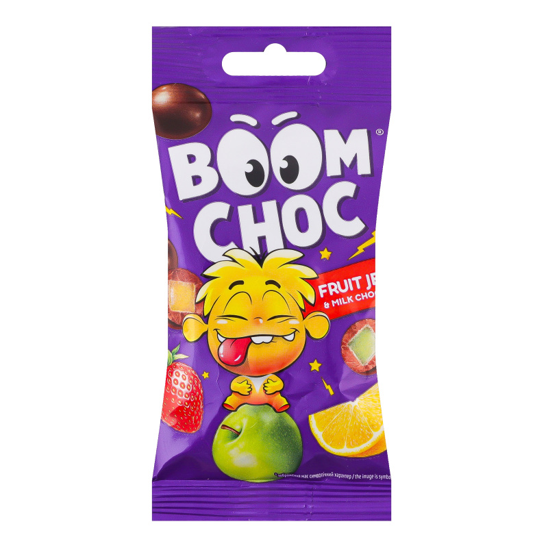 Драже Boom Chok 45г мармелад молочн шок