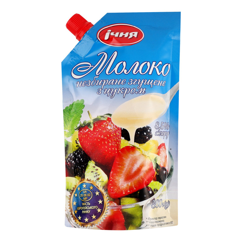 Молоко згущене Ічня 8,5% 300г ДСТУ д/п