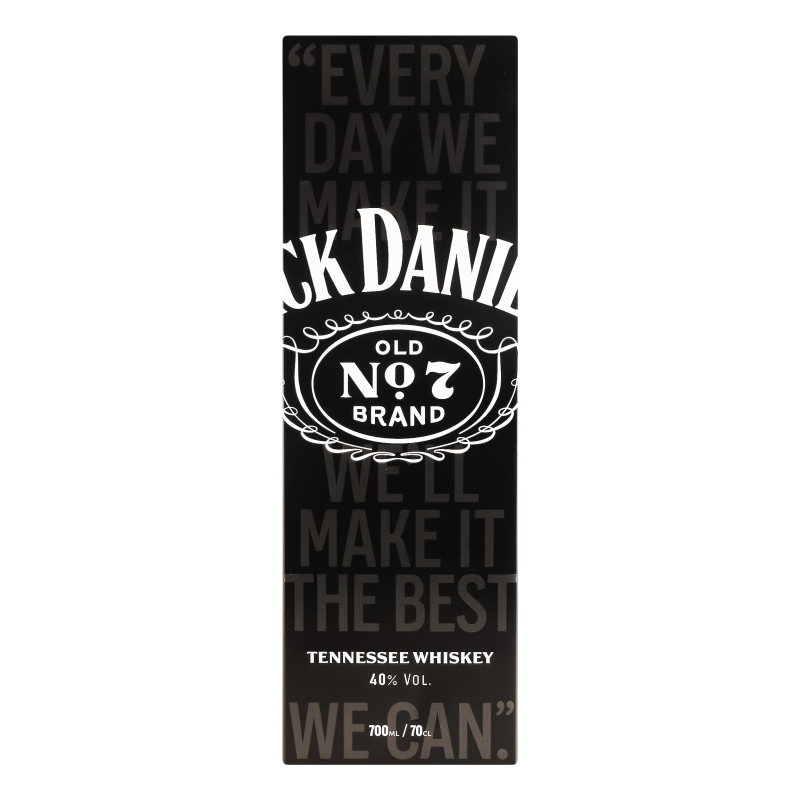 Віскі JackDaniel`s 0,7л метал короб 40%