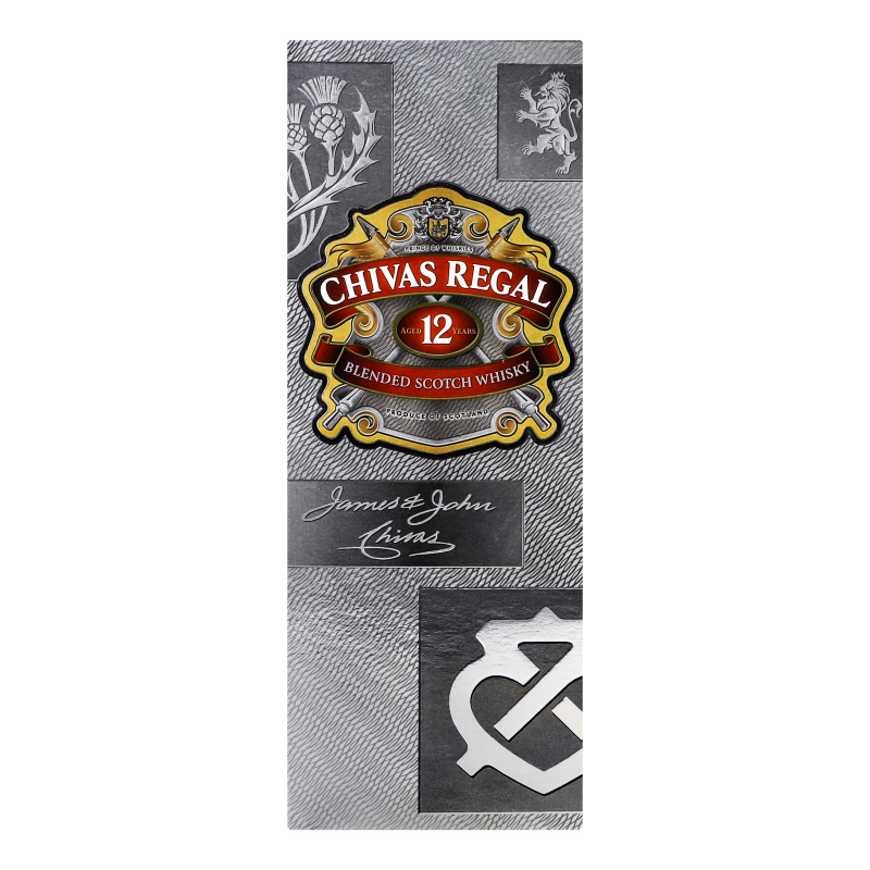 Віскі Chivas Regal 0,5л 12* 40% кор