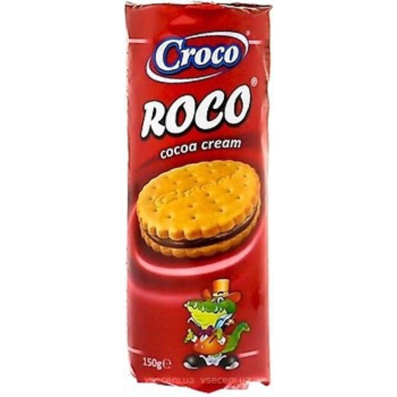 Печиво Croco 150г з шокол кремом