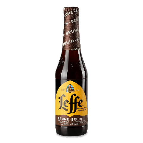 Пиво Leffe 0,33л Брун Бельгія 6,5%