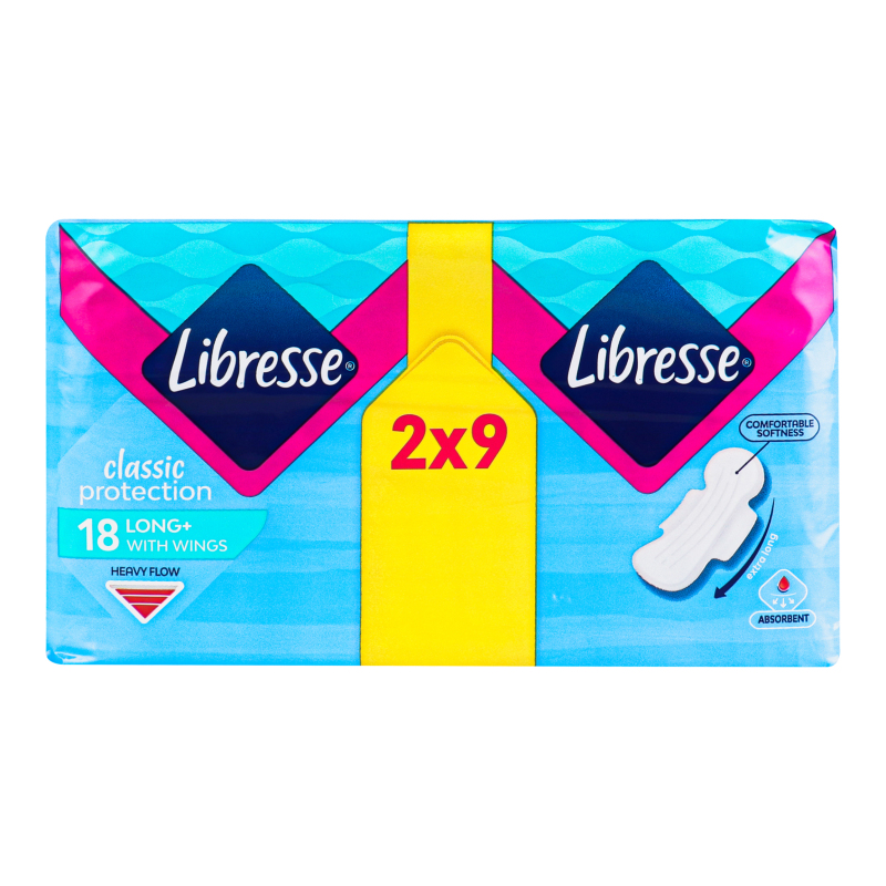 Прокладки Libresse 18шт Класік ультр суп