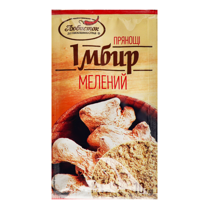 Приправа Любисток 10г Імбир