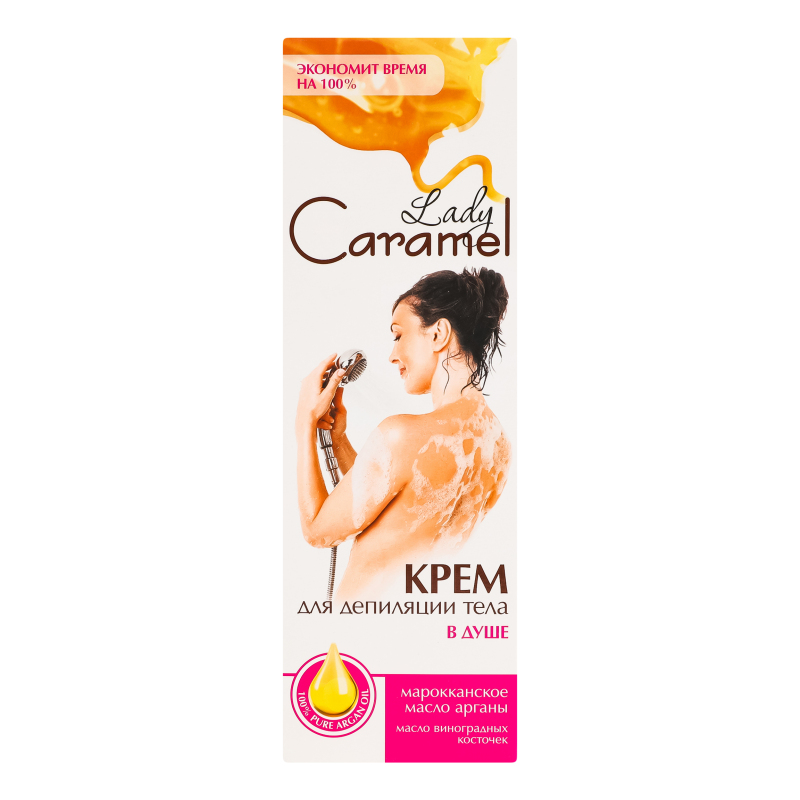 Крем Caramel 100мл Депіляція душ