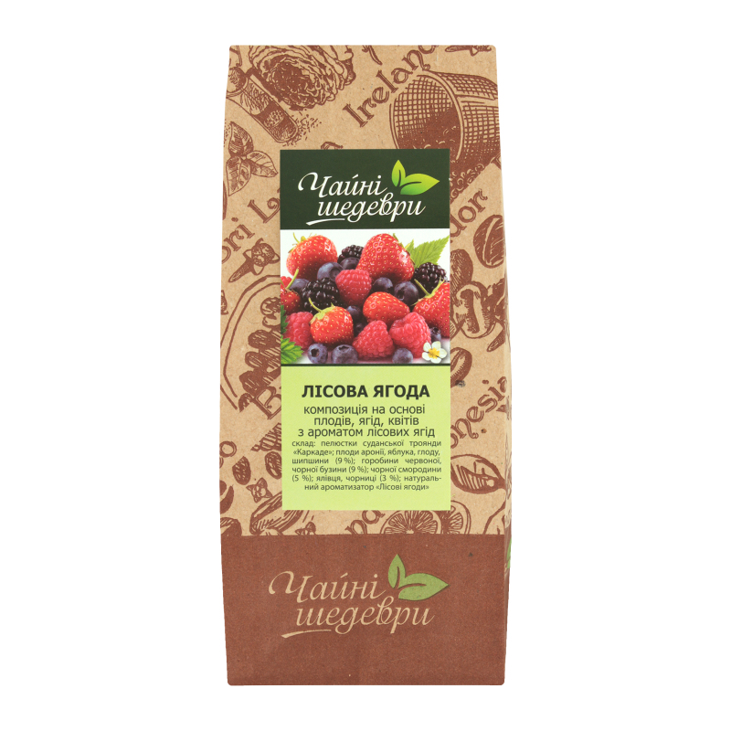 Чай ЧайніШедеври Лісова Ягода каркаде