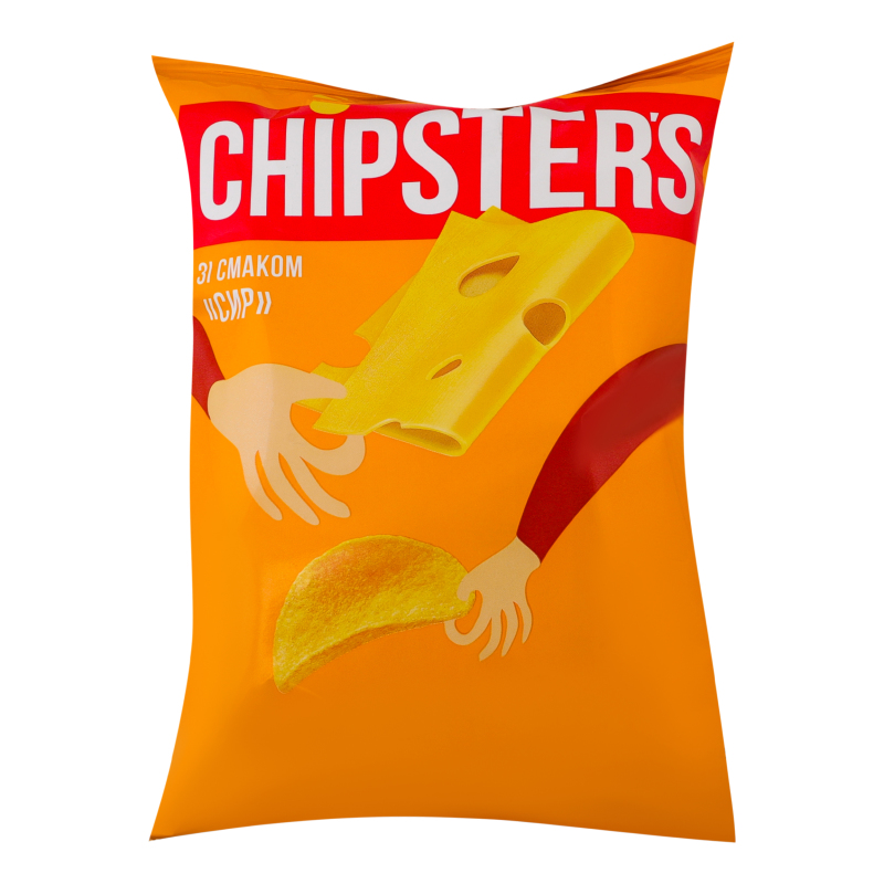 Чипси Chipsters 60г Сир