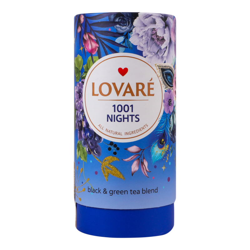 Чай Lovare 80г 1001 Ніч тубус