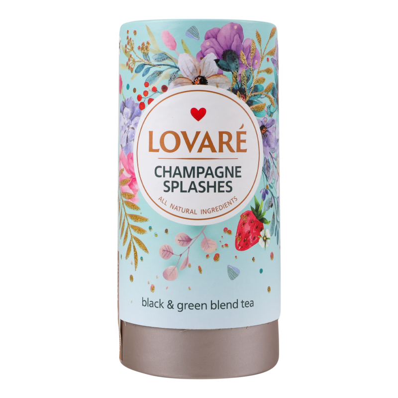 Чай Lovare 80г Бризки Шампанського тубус