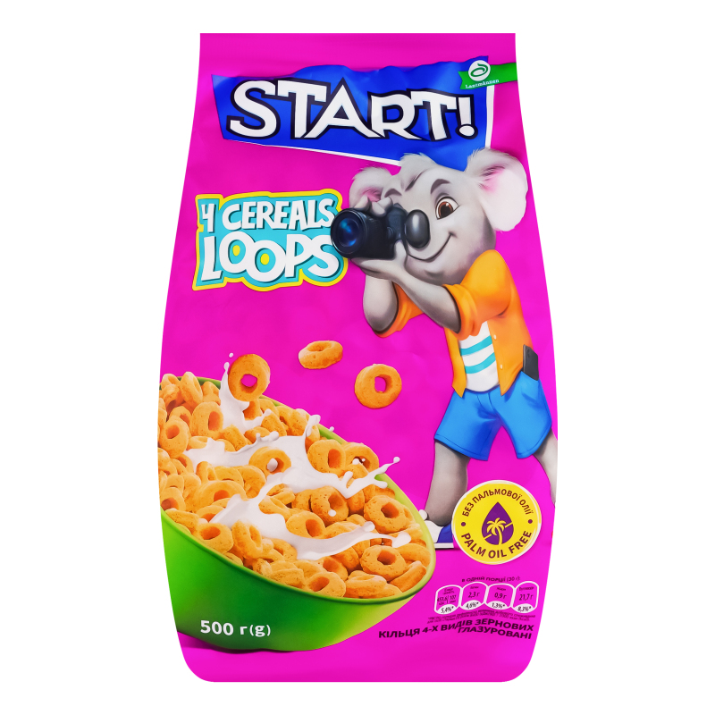 Кільця Start 500г 4-х видів зернових