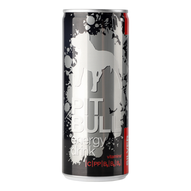 Напій Піт Буль 250мл Silver ж/б