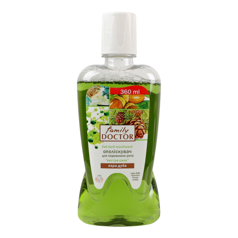 Ополіскувач DrFamily 250мл д/р Кора дуба