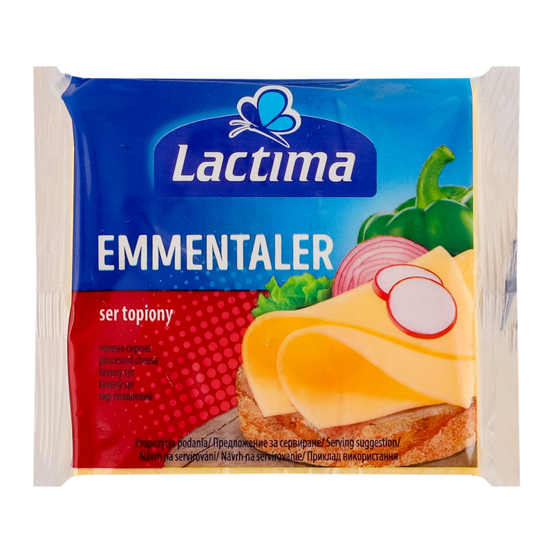 Сир Lactima пл 130г Емменталь