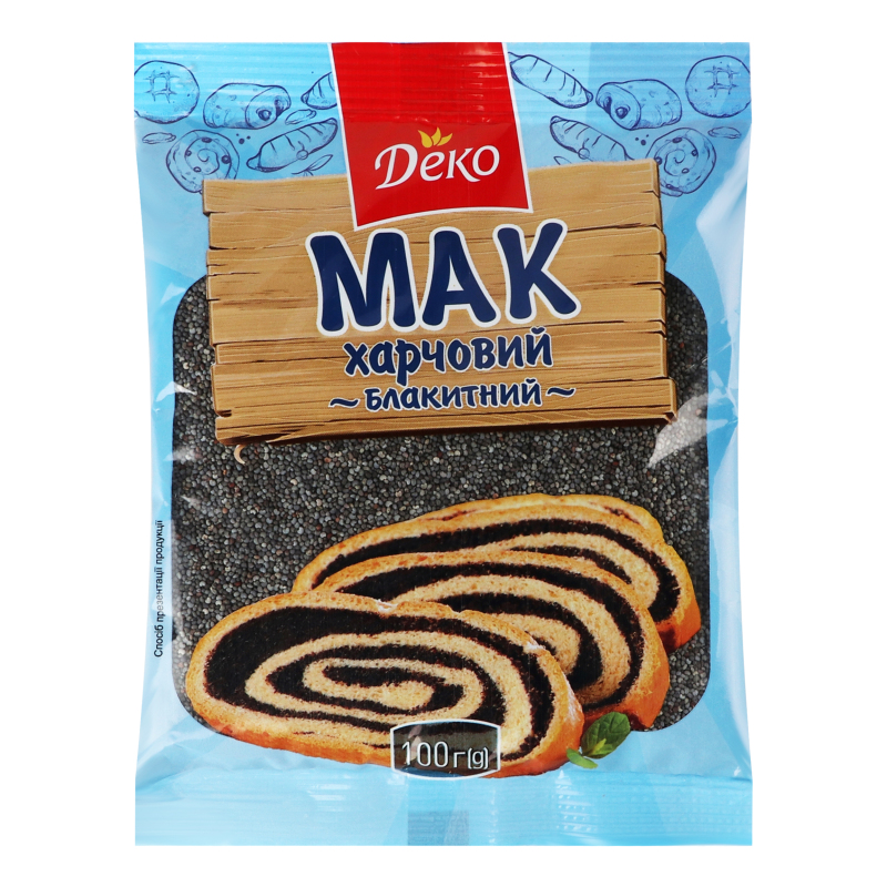 Мак Деко 100г Блакитний