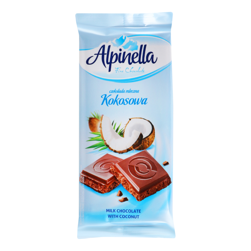 Шоколад Alpinella 90г Кокос
