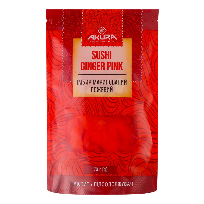Імбир Akura 70г маринований