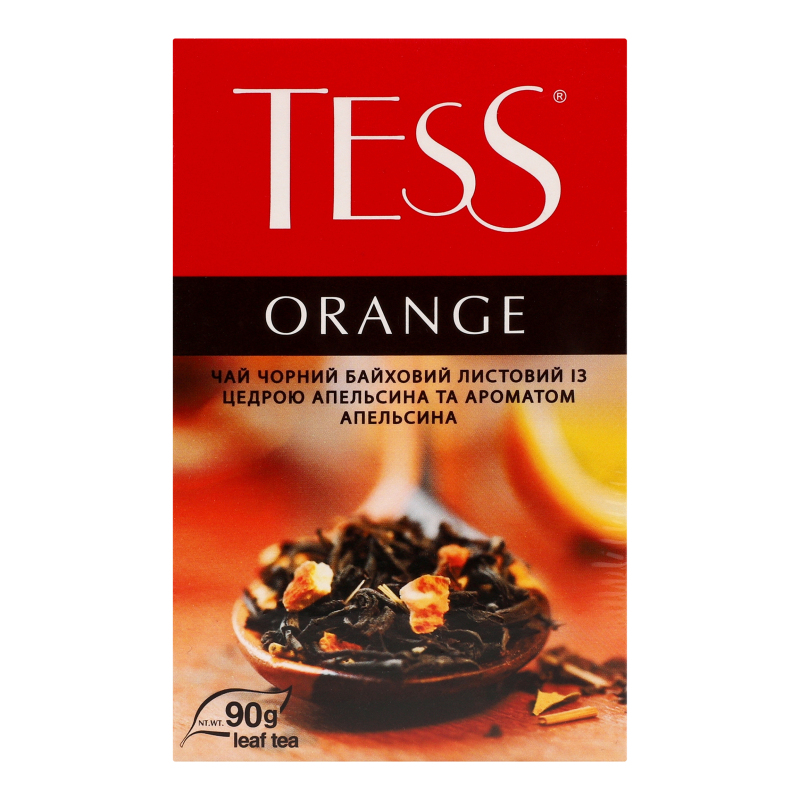 Чай чорн Тесс 90г Orange
