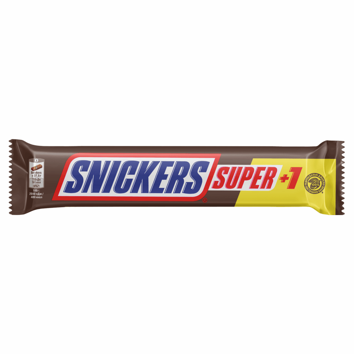 Батончик Snickers Super+1 112,5г