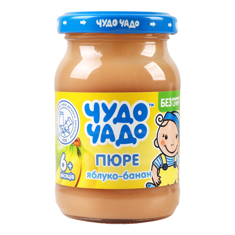 ДХ ЧудоЧадо Пюре slim 170г Яблуко Банан