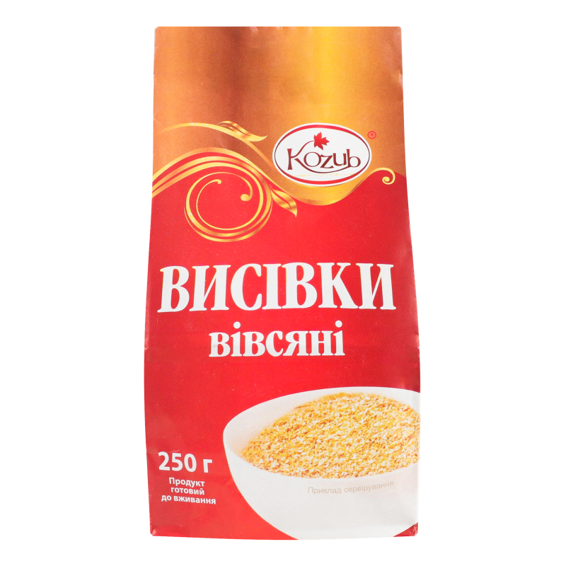 Висівки Козуб 250г Вівсяні