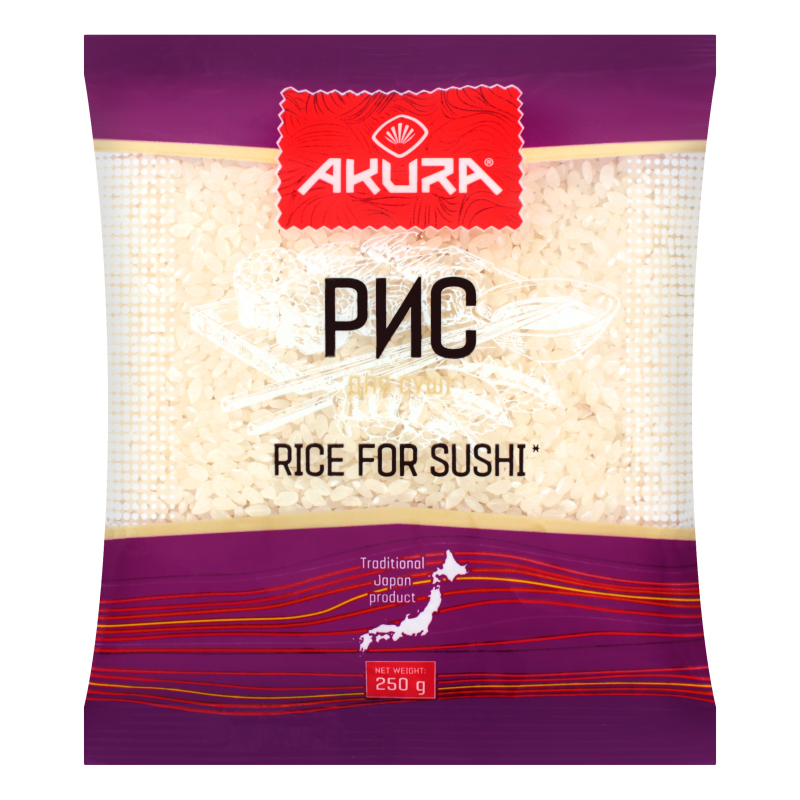 Рис Akura 250г для суші
