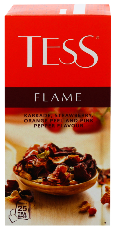 Чай чорн Тесс 2г*25шт Flame