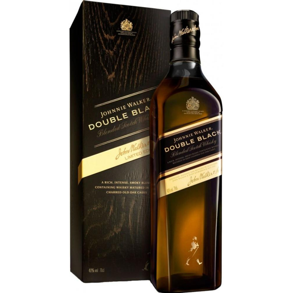 Віскі JohnnieWalker 0,7л DoubleBlack 40%