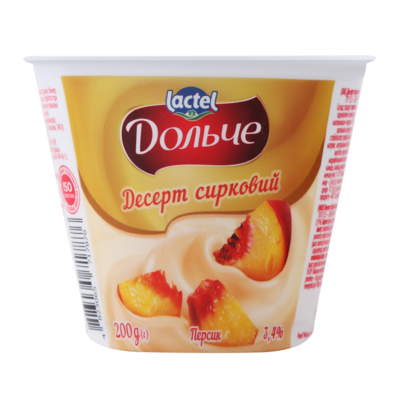 Десерт Дольче 3,4% 200г Персик