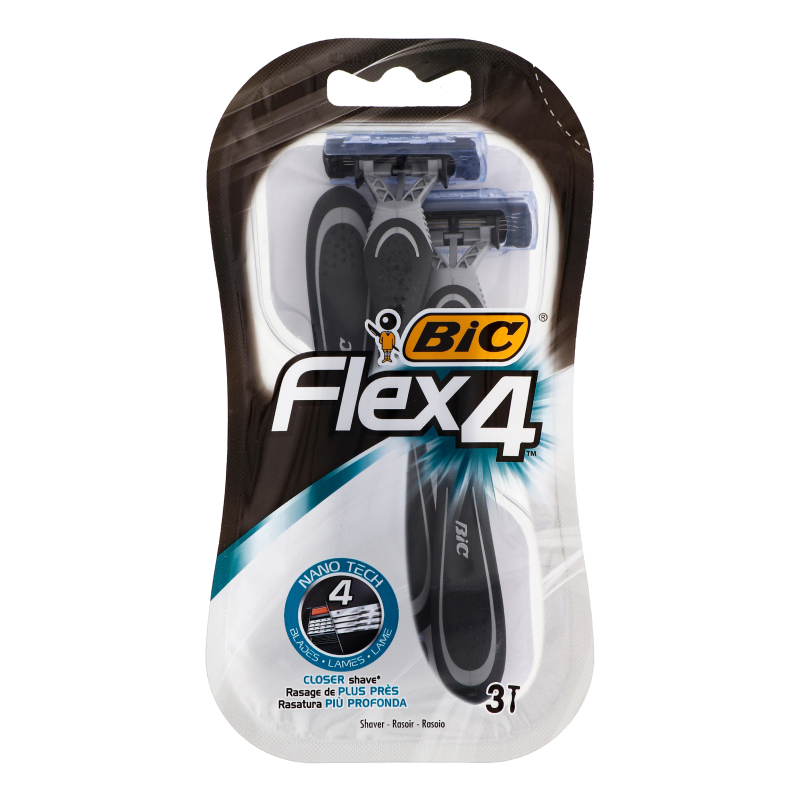 Станок BIC 3шт Flex 4 Comfort