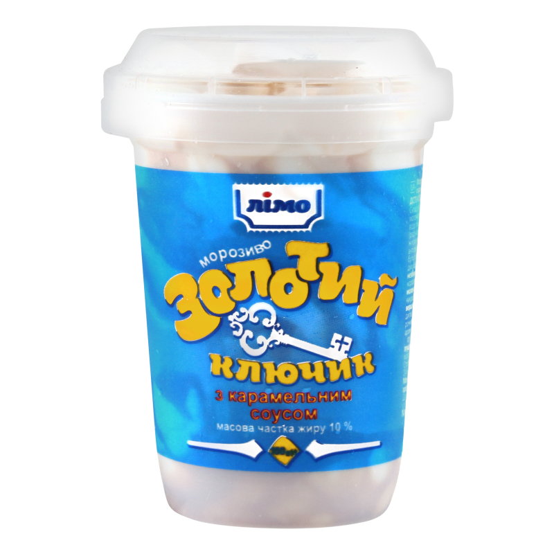 Морозиво Лімо 100г Золот Ключик Карамель