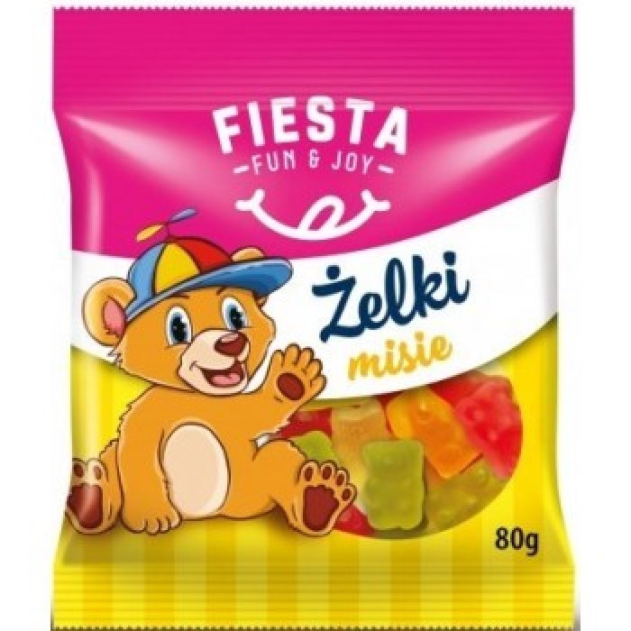 Цукерки Fiesta 80г Желейні Ведмедик