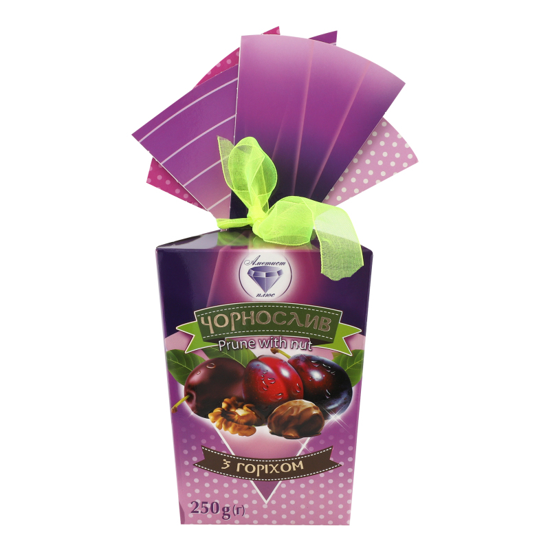 Цукерки Аметист 250г Чорнослив Горіх