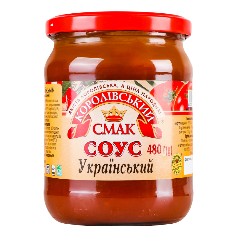 Соус Королівський Смак 480г Український