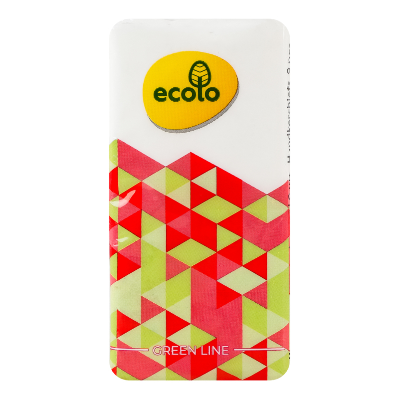 Хустинки носові Еколо 9шт Білі