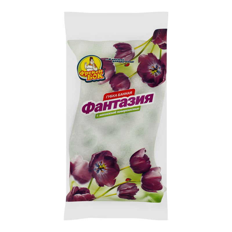 Губка банна Фрекен Бок 1шт Фантазія