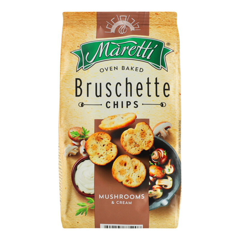 Брускети Maretti 70г Гриби сметана
