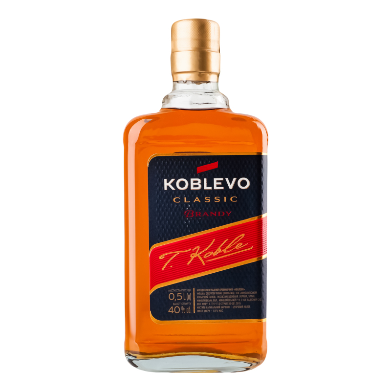 Бренді Коблево 0,5л Classic Ординар 40%