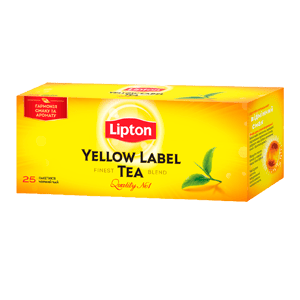 Чай Lipton 25шт*2г чорн Єлоу Лейбл