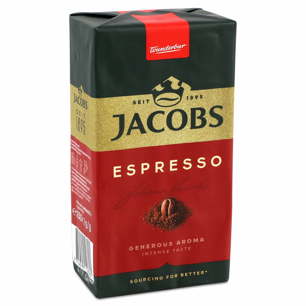 Кава Jacobs Монарх 230г Еспресо мелена