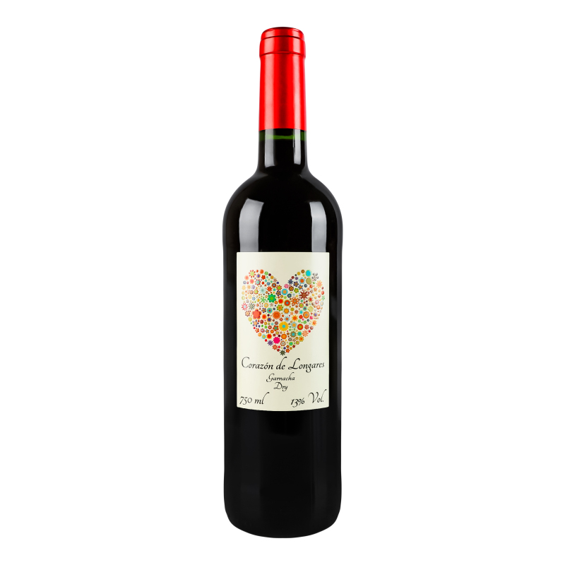 Вино CorazonDeLongares 0,75л ч сухе 13%