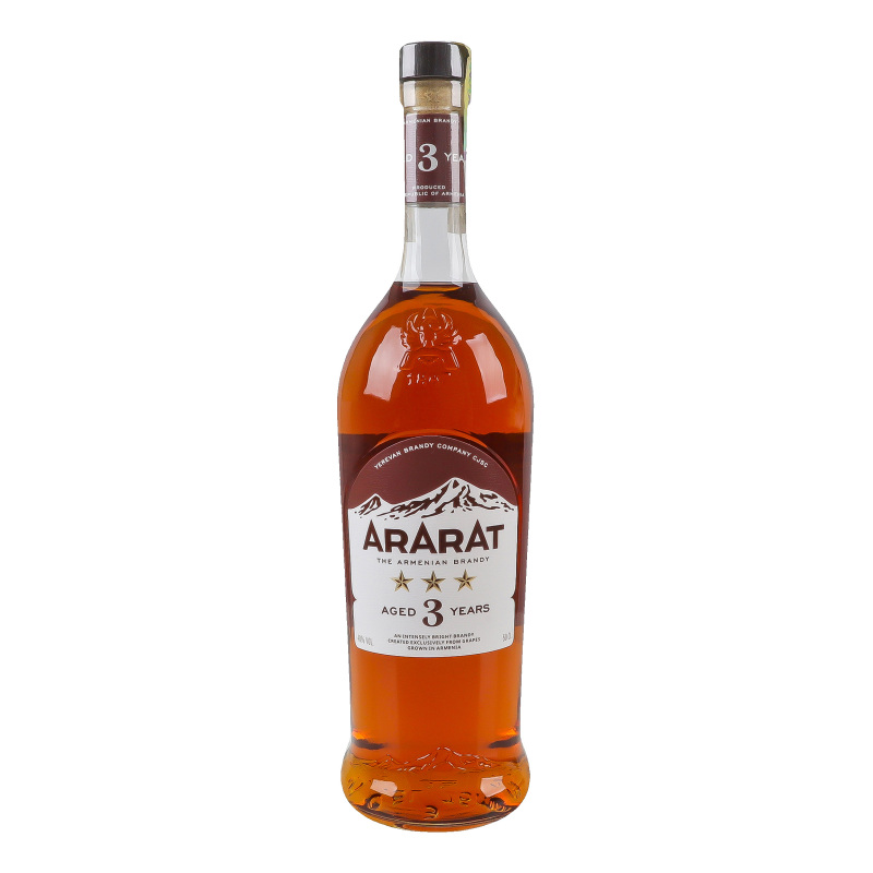 Бренді Арарат 0,5л 3р 40%